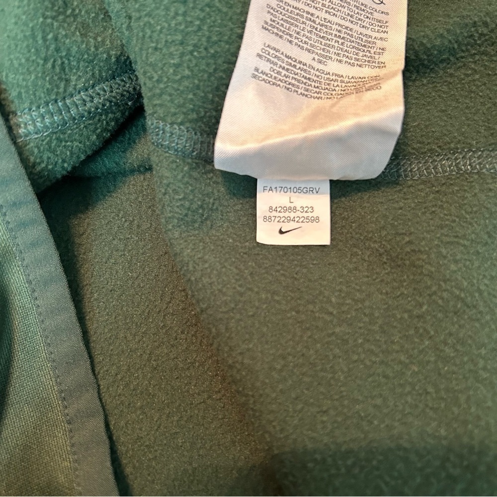 Nike Therma NY Jets NFL  Dri-Fit Green Hoodie Sweatshirt Sz. L - Picture 14 of 16